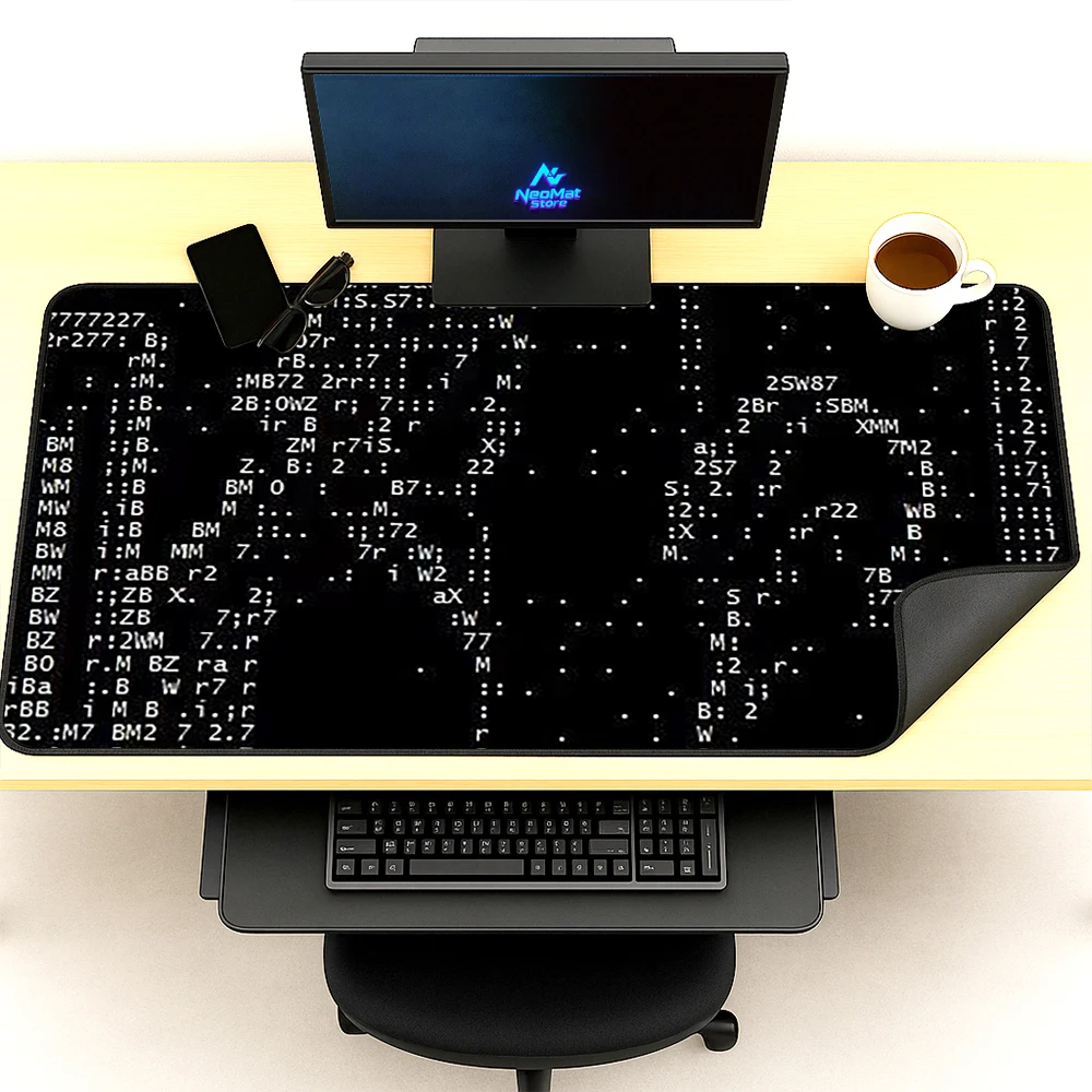 

Schematic Desk Mat Big Gaming Large Mousepad Technical Blueprint Circuit 140x60 Non Diagram Slip Accessories Full Desk