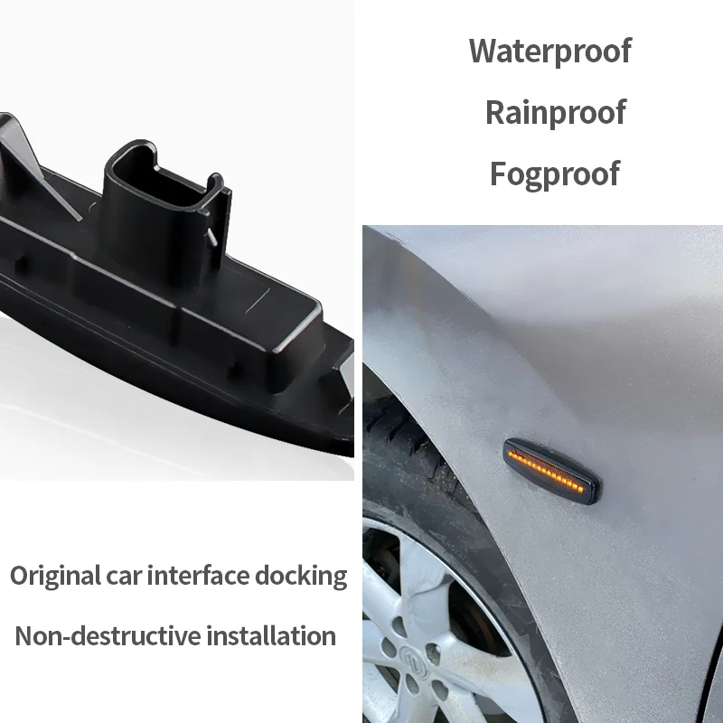 2 pièces, feux de position latéraux à LED avec clignotants, système Canbus, pour Infiniti EX25, EX35, EX37, FX35, FX37, pour Nissan Fuga, Murano, Pathfinder, Skyline.