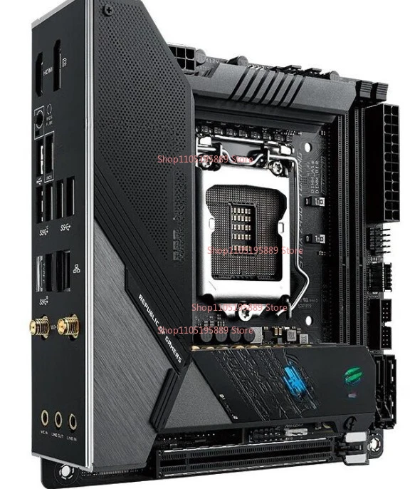 For ASUS ROG STRIX Z490-I GAMING Intel Z490 (LGA 1200) Mini-ITX High-end E-sports Main Board