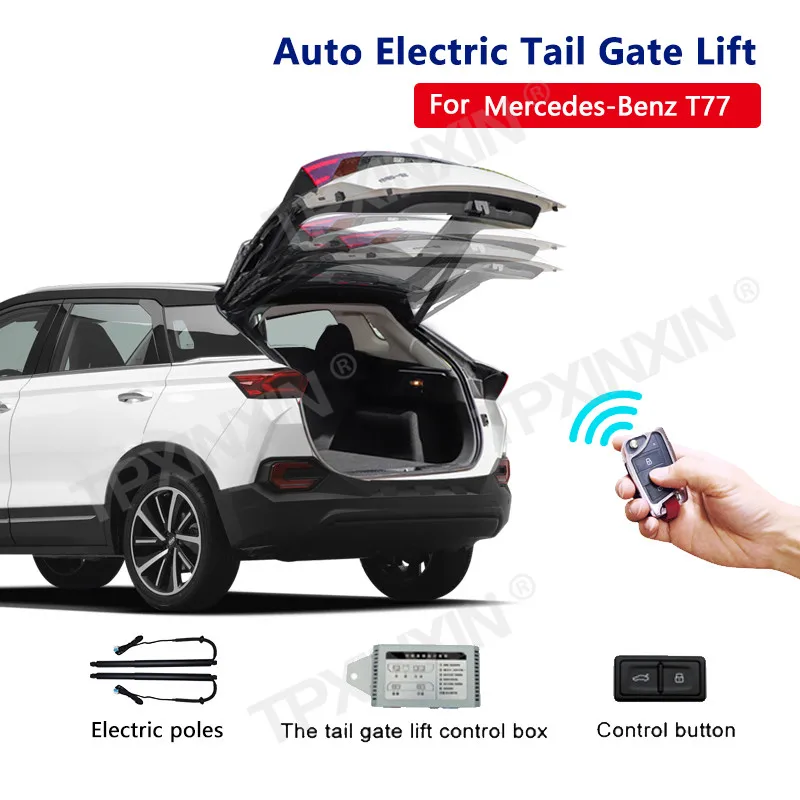 Advanced Design Car Electric Tailgate For Mercedes Benz T77 Remote Key Control High Quality Auto Accessory Unit