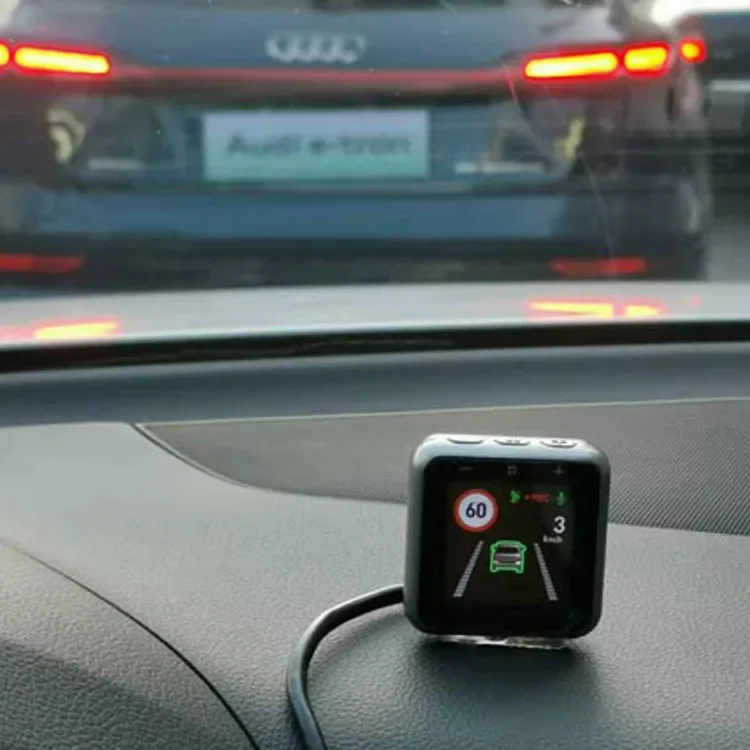 Assisted driving system, front car distance detection, lane change reminder, front car start reminder