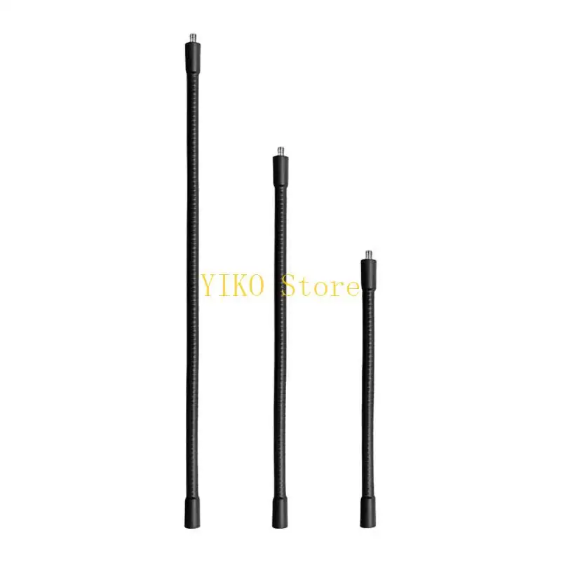 K32C Camera Tripod Extension Tube Lightweight Metal Rod with 1/4inch Thread for DSLR CCTV Digital Cameras Lightweight Rod