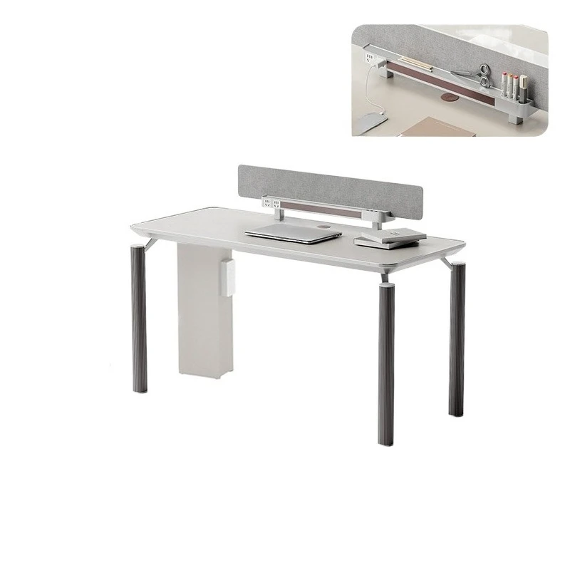 Three-person office desk and chair combination staff 2/4 staff station card space Modern simple finance 3-person desk