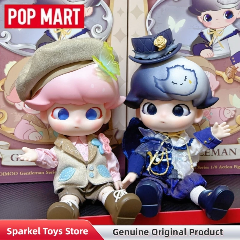 

Коллекционная фигурка POPMART Dimoo Gentleman Series 1/8, случайный выбор, трендовые коллекционные куклы, игрушки-украшения, подарочные наборы Dimoo Mystery Box