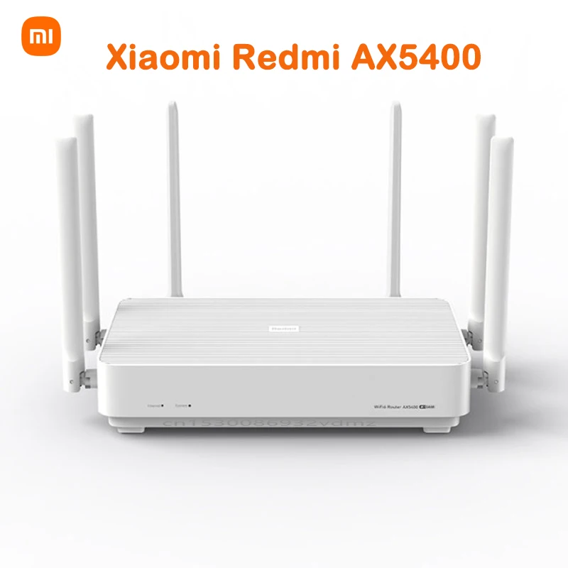 Original Xiaomi Redmi AX5400 Wifi Router Mesh System Wi-Fi 6 Plus 160MHz Work With Xiaomi mihome App