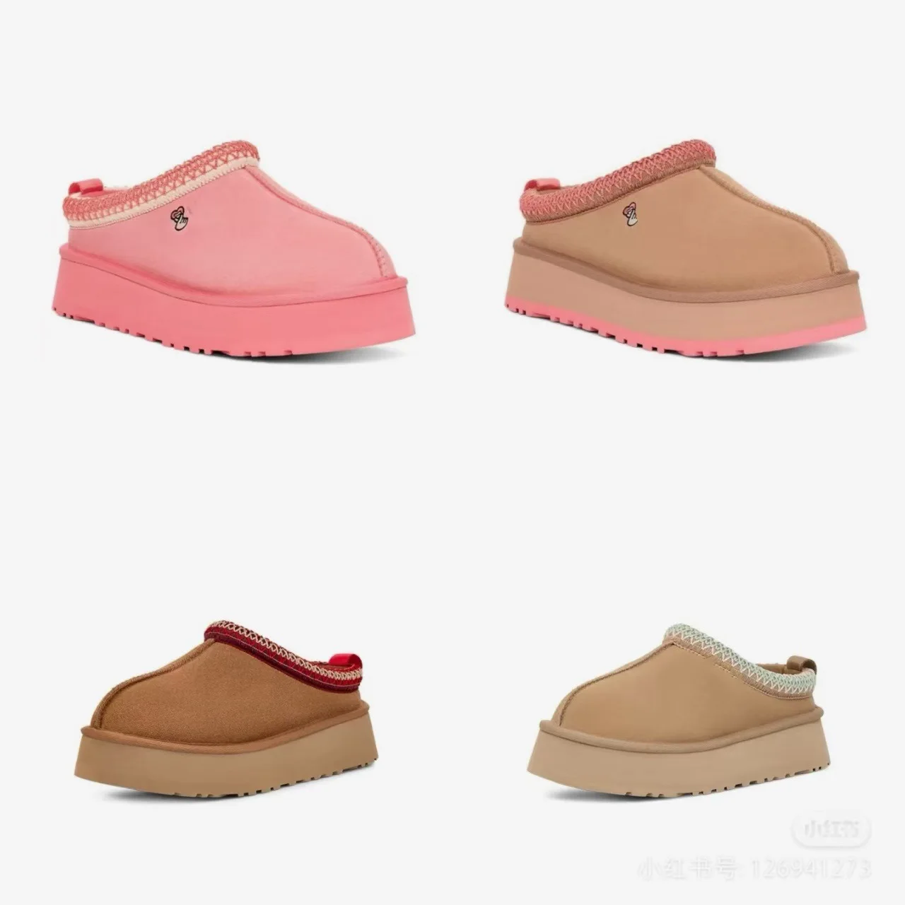 

2025 New Women's Plush Lined Slip On Snow Boots - Thickened Memory Foam Slipper Shoes, Plus Size Warm House Booties, Cozy Indoor