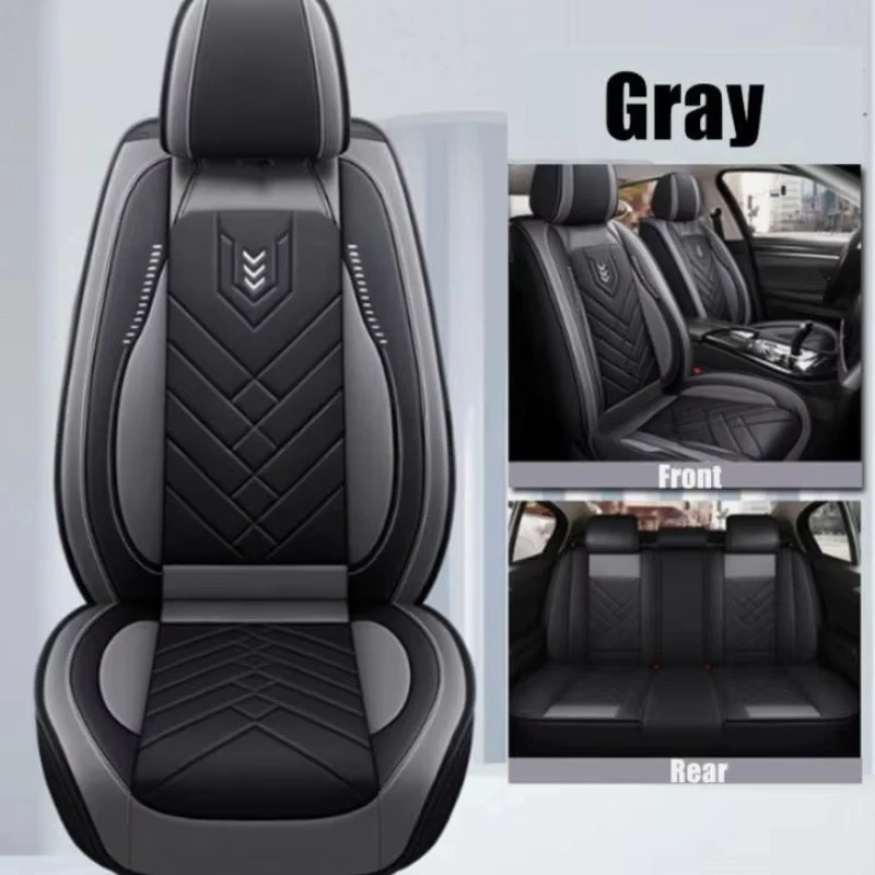 ユニバーサルカー5席用フェイクレザーシートカバーフルセット