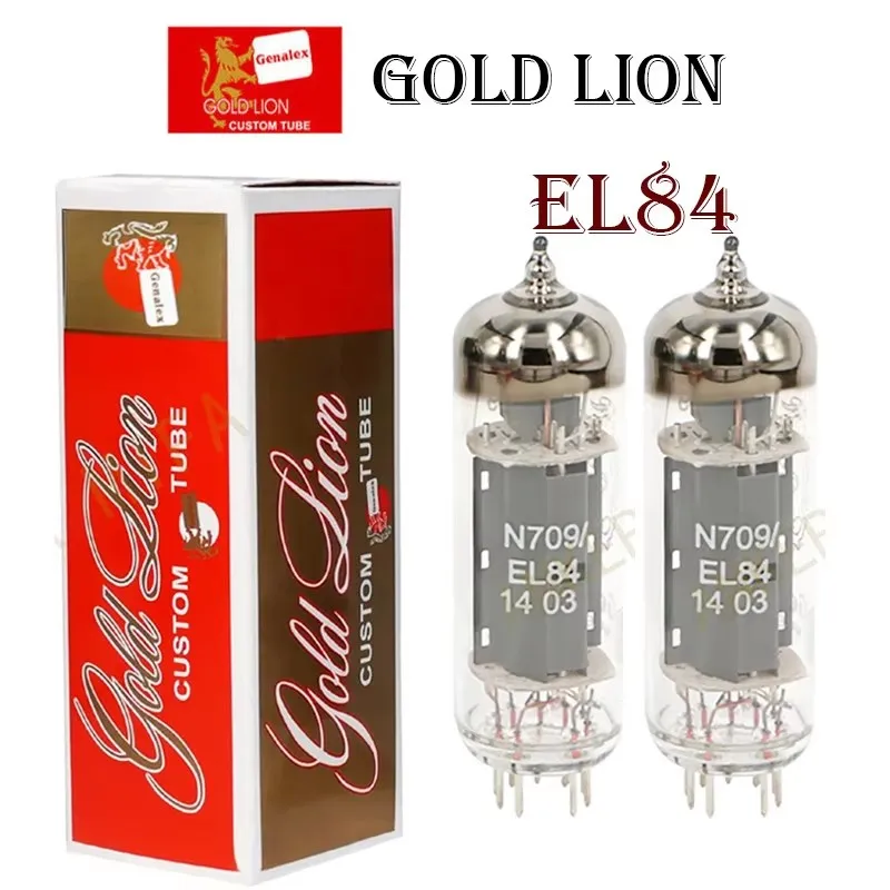 GOLD LION EL84 N709 Vacuum Tube Upgrade 6P14 6BQ5 6N14N Electronic Tube Amplifier Kit DIY HIFI Audio Valve Matched Quad