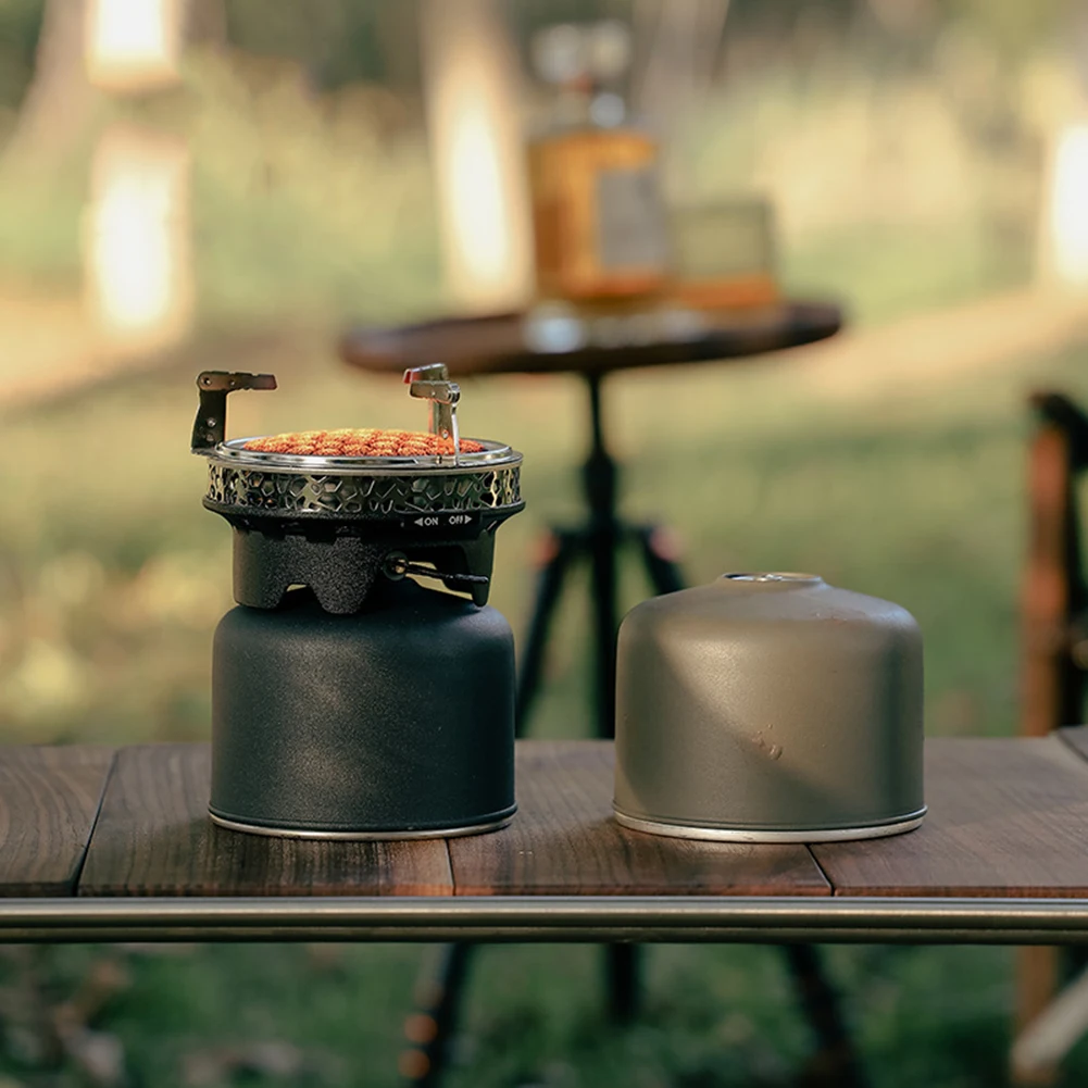 الرجعية غطاء خزان اسطوانة الغاز حقيبة معدنية الغاز يمكن الغطاء الواقي قطعة واحدة لمعدات المشي لمسافات طويلة في الهواء الطلق الظهر #1