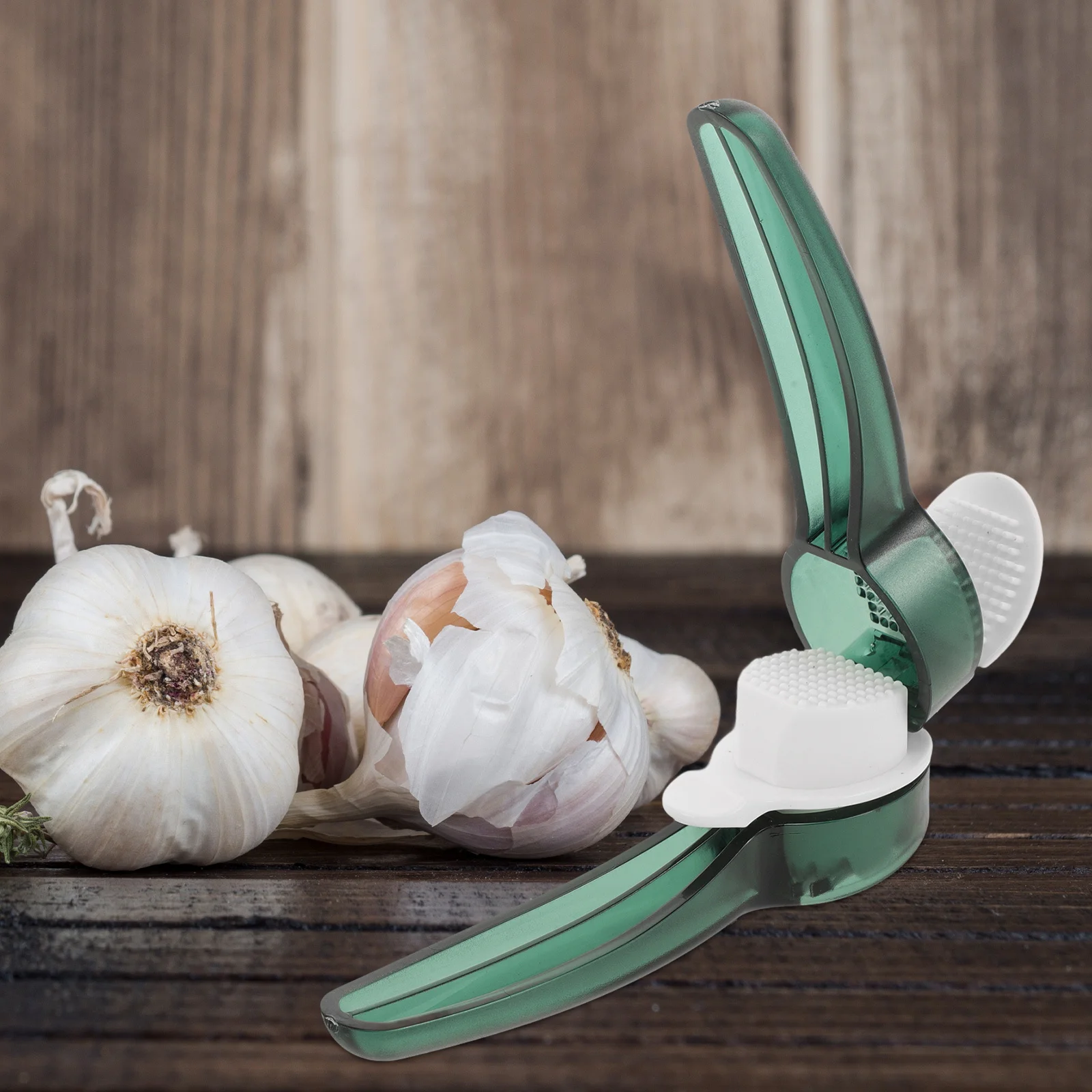 

Multifunctional Manual Garlic Press Mincer Crusher Easy Use Space Saving Kitchen Gadget Effortless Operation Clean