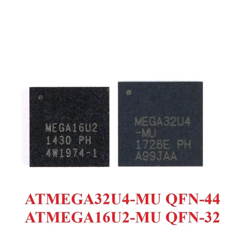 ATMEGA32U4-MU ATMEGA32U4 MEGA32U4 QFN-44 ATMEGA16U2-MU ATMEGA16U2 MEGA16U2 TQFN-32 8-bit Microcontroller Chip IC New Original