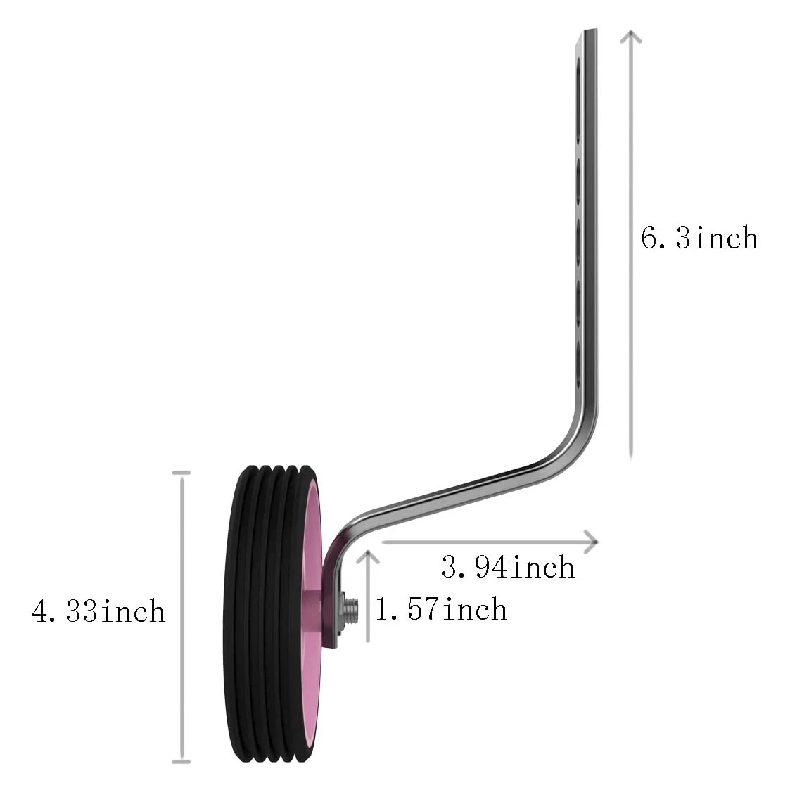 Bike Stabilisers Bicycle Stabilisers for Cycle Children Children Bikes Mute Wheel Mounted ReplacementKit C