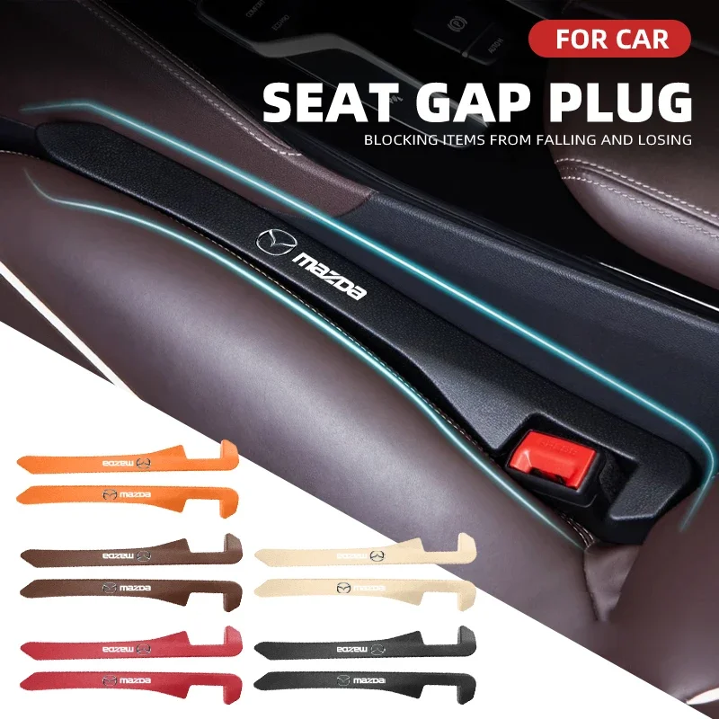 Car Emblem Seat Edge Seam Anti Leakage Plug Gap Plug For Mazda 3 6 323 626 RX8 CX5 CX3 CX9 CX8 Miata MX5 Yaris TK78-66-9U0C