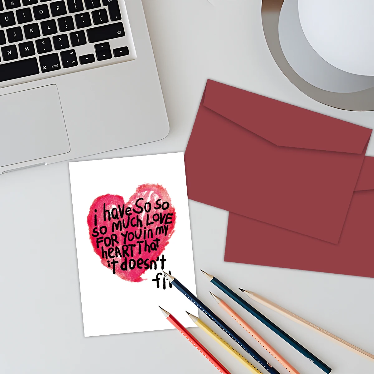 Romantische geburtstags karte für ihn sie, ich liebe dich so sehr, valentinstag grußkarten, hochzeits vorschlag karte für männer frauen paare – Detail 6