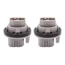 2Pcs Car Turn Signal Pointer Bulb Socket Lamp Sockets Base Holder Fit for Acura RDX TL TSX Honda Civic Odyssey Element Crosstour