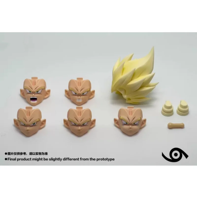 【SHIP IMMEDIATELY】Dragon Ball SHF Vegeta Customized Head Sculpt, Compatible with Body 2.0/ 3.0 Damo Vegeta Accessory Pack view 3