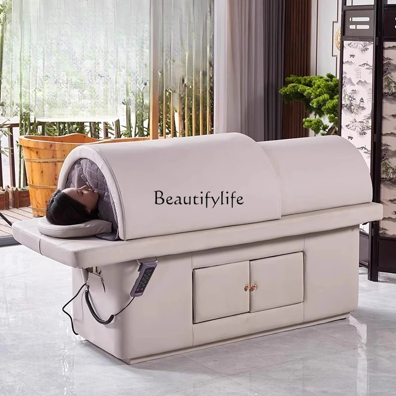 

Automatic smokeless moxibustion bed whole body physiotherapy beauty salon special physiotherapy health