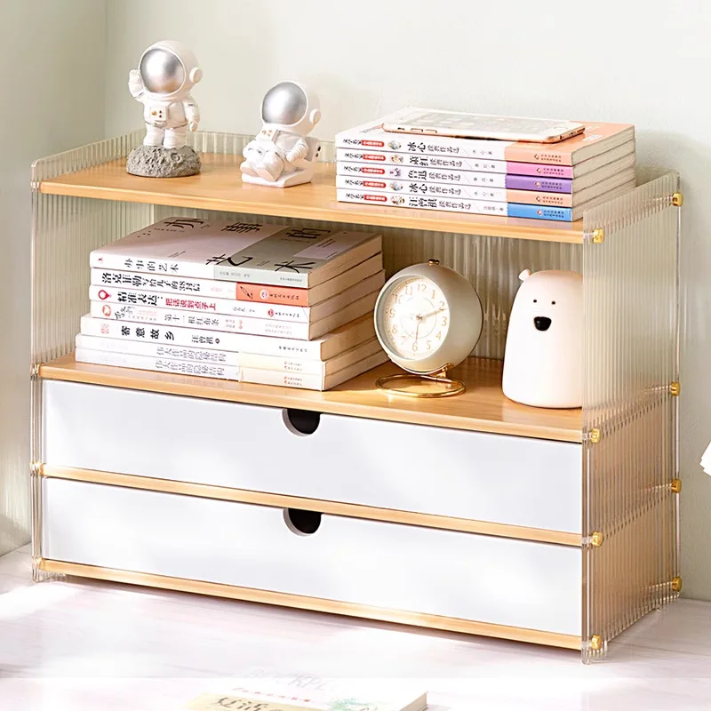 رف كتب صغير بسيط لغرفة المعيشة ورف تخزين للدراسة