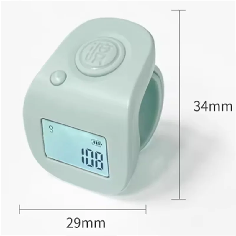 Latest Waterproof Digital Finger Counter, Rechargeable Portable Tally Ring, Ideal Point Counter For Coaches And Teachers