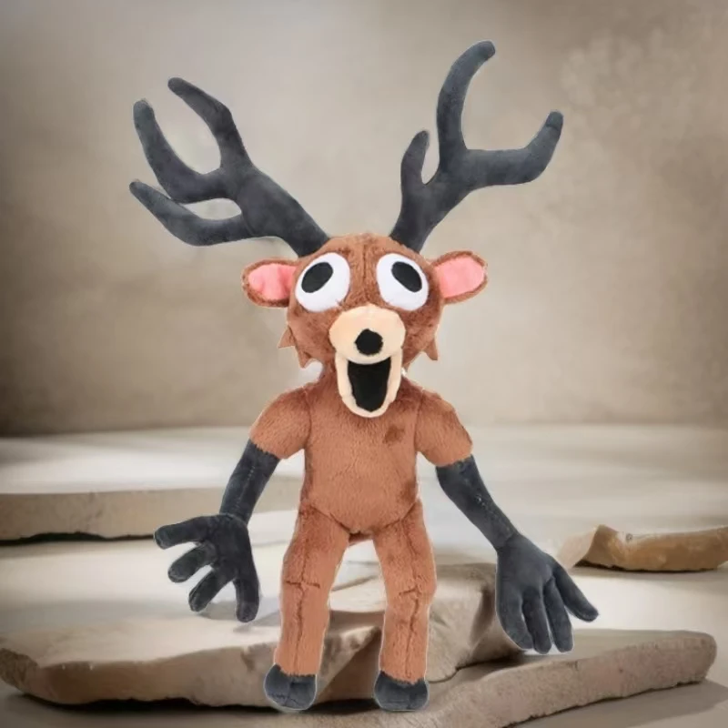 

38cm 99 Nights In The Forest Deer Plush Toys Soft Stuffed Animal Deer Plush for Kids Birthday Gift and Room Decor