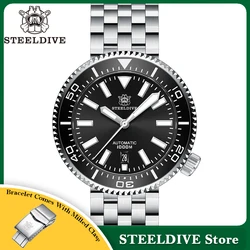 SD1976 STEELDIVE Brand NH35A Japan Automatic Movement 46MM Stainless Steel Sapphire 1000m Dive Watch Men OEM