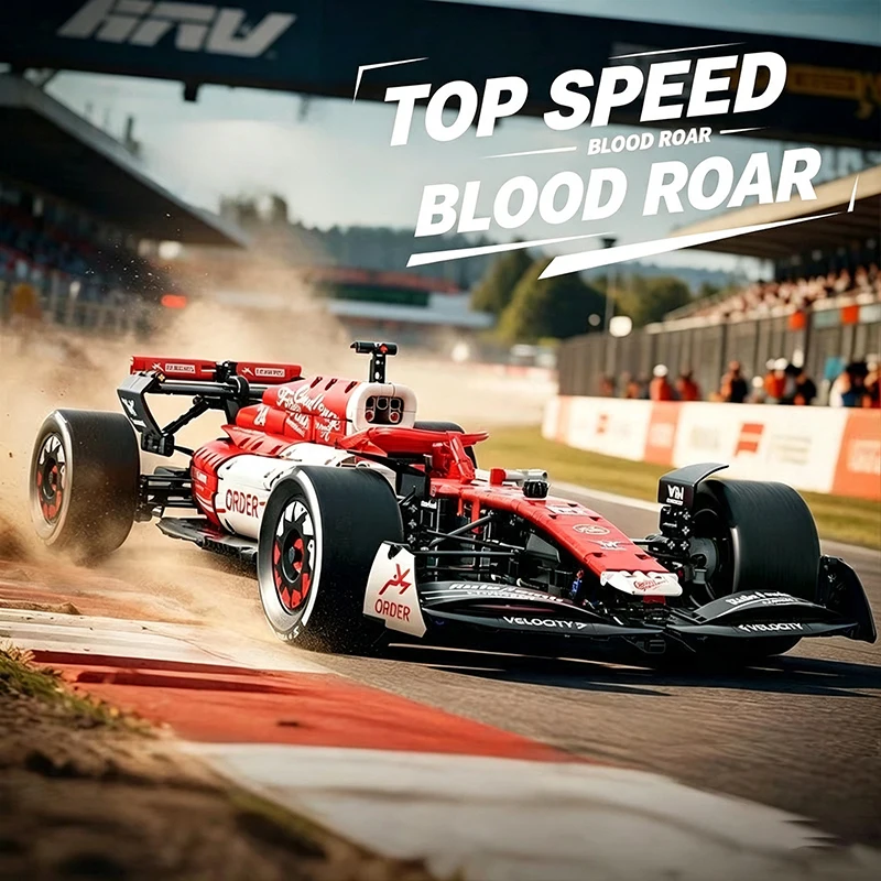 1:8 Technical Formula Race Car - Model Kit Formula 1 recension och pris