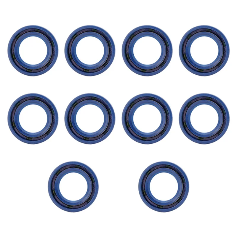 10-Piece Chainsaw Blue Oil Seal Chain Saw Set is Suitable for STIHL MS170 180 Parts Tool Oil Seal Ring