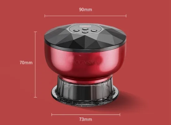 Electric scraping instrument home whole body hot compress multi-function dredging massager intelligent vacuum cupping artifact