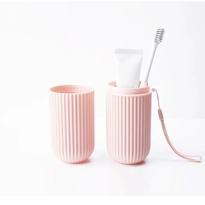 Travel Portable Toothpaste Toothbrush Holder Case - Protect Storage Box for Camping Dirt And Damage Prevention