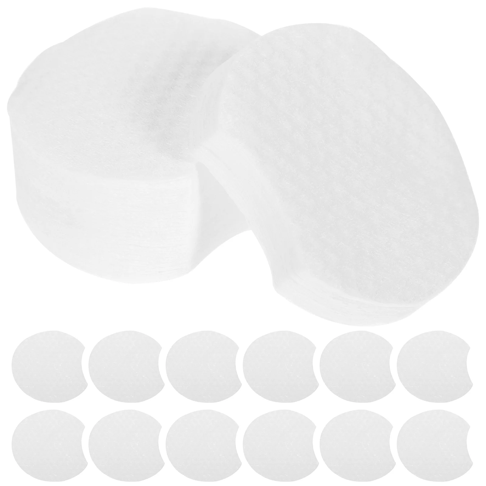 600 Pcs Pearl Pattern Makeup Remover Cotton Pads Face Cleaner Removal Facial Wipes Soap Bag Non-woven Fabric Cleaning Miss