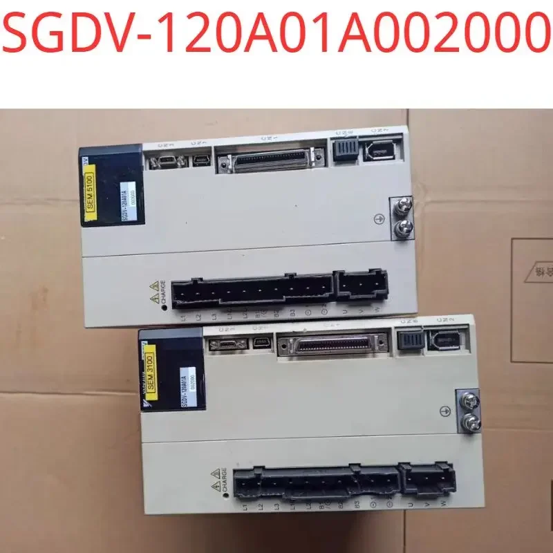 Second-hand test OK Encoder SGDV-120A01A002000 5 series servo drive SGDV series