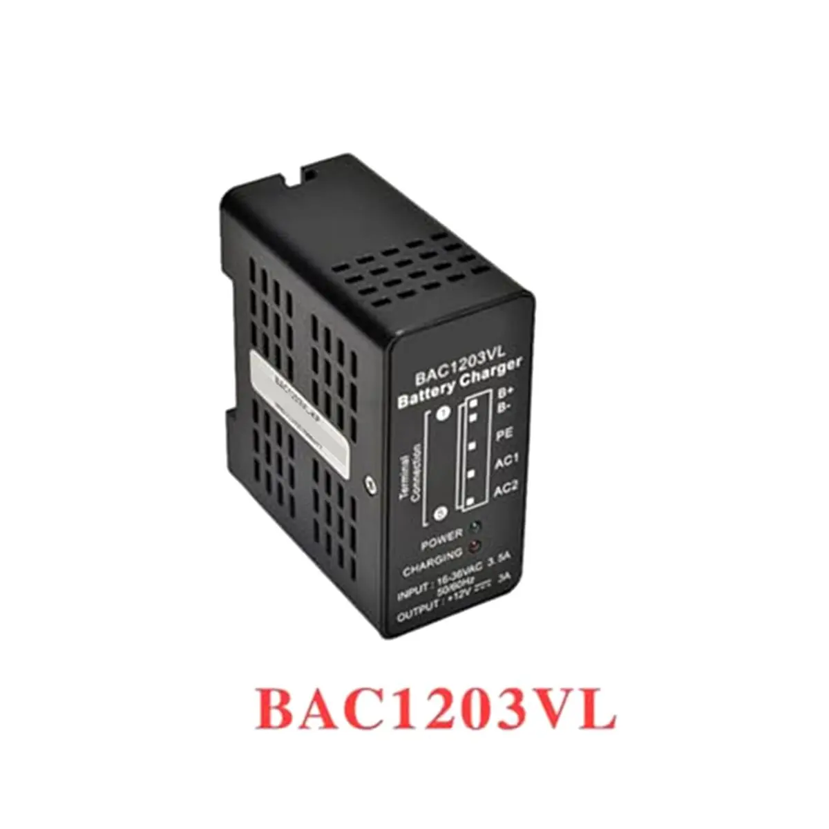 (ABGQ) BAC1203VL 3A 12V Lead-Acid Battery Automatic Float Charging Power Supply AC16-36 Mini Battery Charger Generator Set