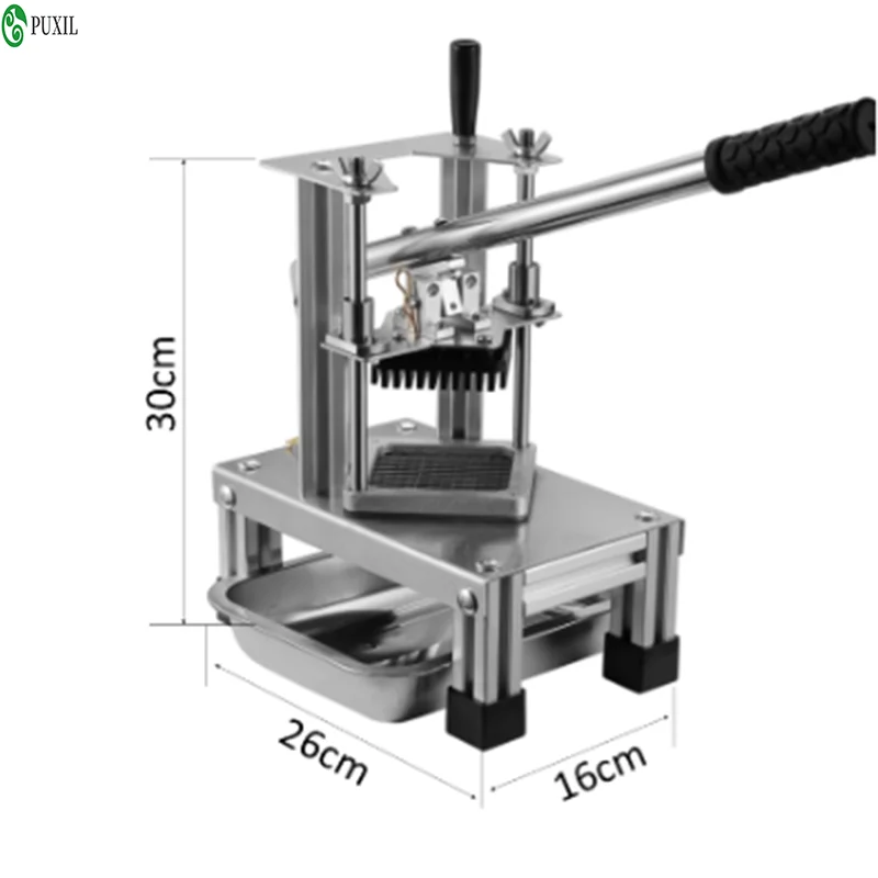 French fry cutting machine, a legendary tool for cutting potato strips, carrots, cucumbers, onions, and diced vegetables. It is