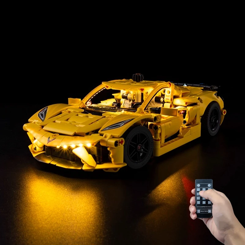 

LED Lighting Set Suitable for LEGO Technic Chevrolet Corvette Stingray 42205 Building Blocks(Not Include Bricks Model)