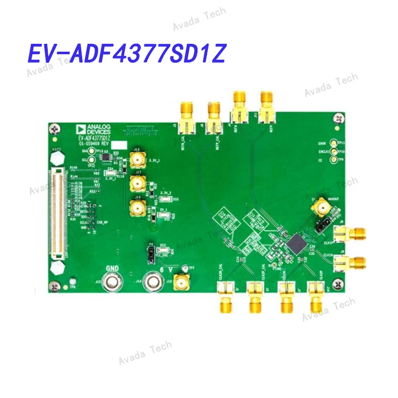 

EV-ADF4377SD1Z Clock and Timer Development Tool Microwave Wideband Synthesizer with Integrated VCO