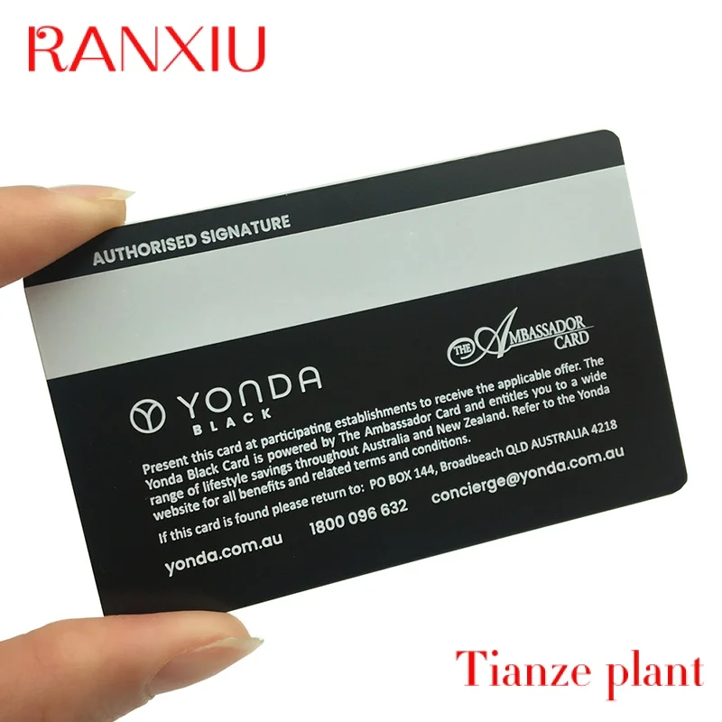 Custom Personalized Preiu Contactls N Debit Credit etal Card  RFID Bloing Car for en & oen