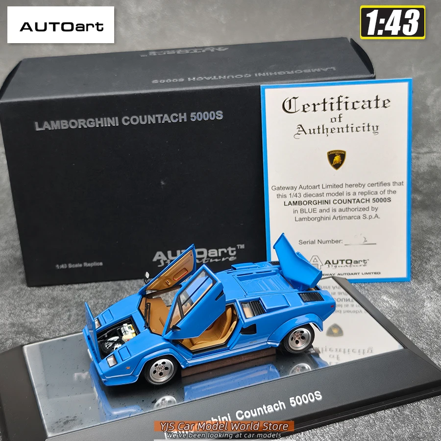AUTOART New 1/43 LAMBORGHINI COUNTACH 5000 S car model Static
