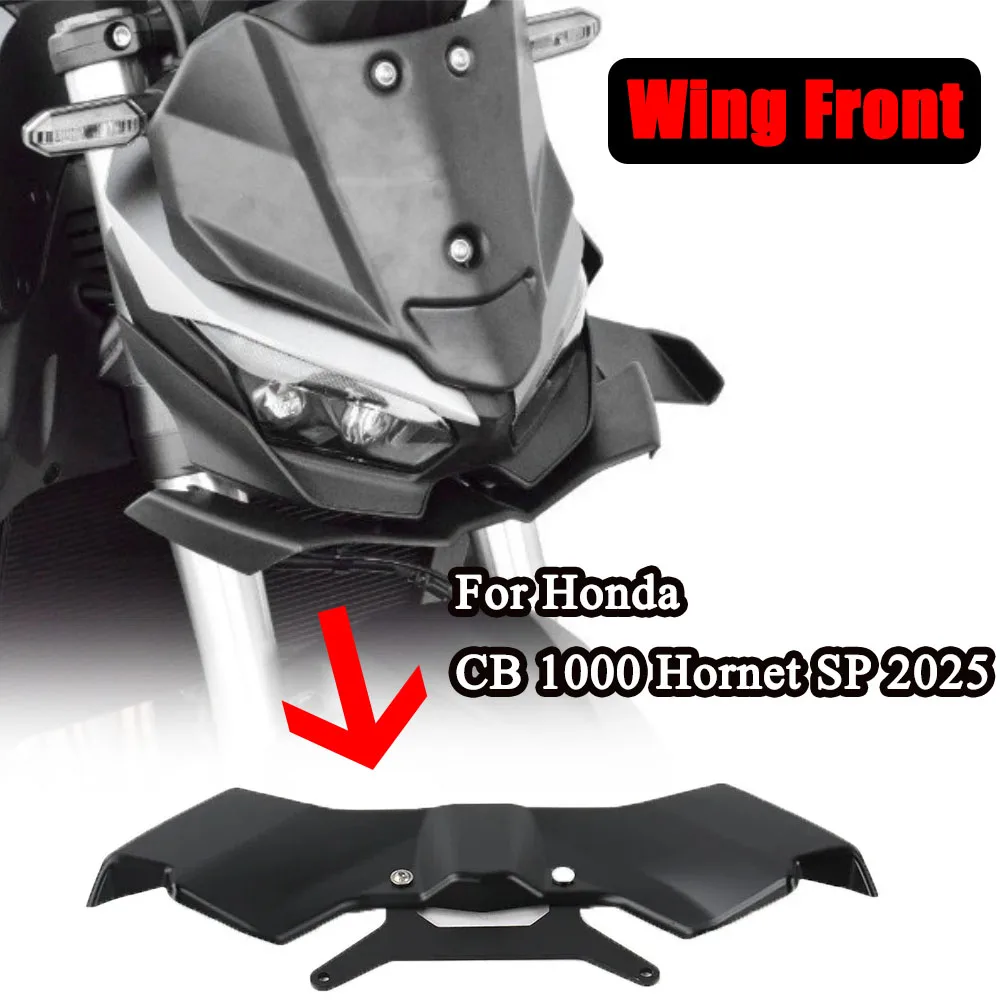 

BrandNew Motorcycle Downforce Naked Frontal Spoilers Winglet Aerodynamic Wing Front Spoiler Kit For Honda CB 1000 Hornet SP 2025