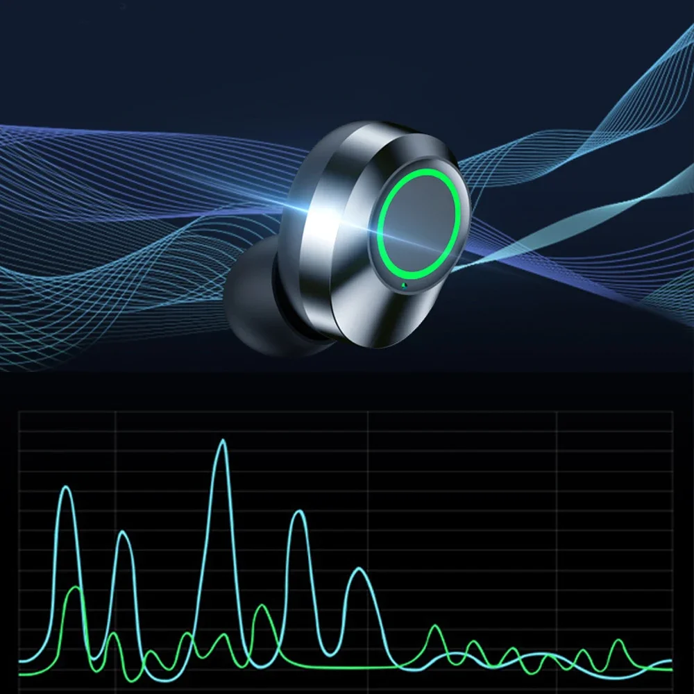 Auriculares inalámbricos con Bluetooth, cascos deportivos estéreo Hifi, audífonos para jugadores con micrófono