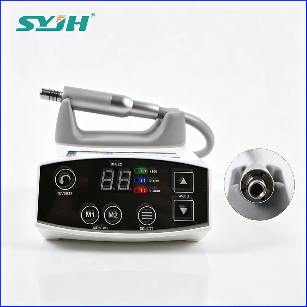 

SYJH Dental COXO 2/4Hole 3.5N.cm Brushless Micromotor LED Fiber Optic E-Type Low Speed Handpiece Dentistry Polishing Preparation