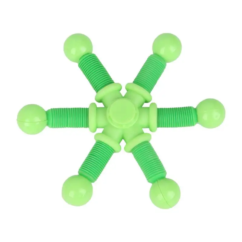 

Pop Tubes Fidget Anti-Stress Squeeze Toy Telescopic Tube Gyroscope Fun Interactive Sensory Telescopic Tube Toy For Kids And