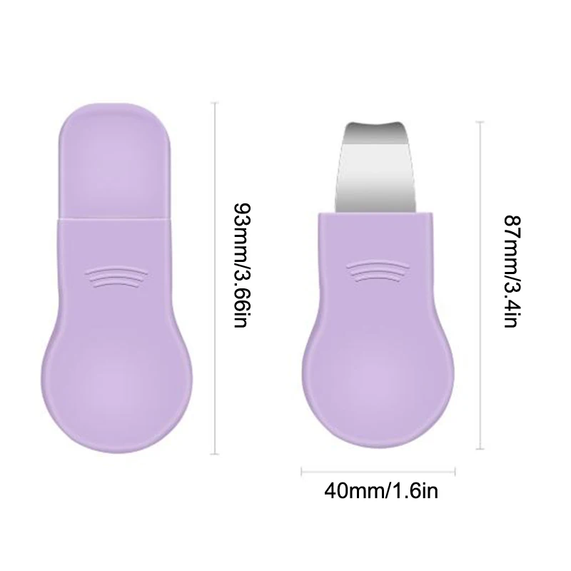Purificador de pele facial espátula esfoliante ferramenta de limpeza profunda removedor de cravo poros limpador de pele do corpo espátula ferramenta de cuidados com a pele