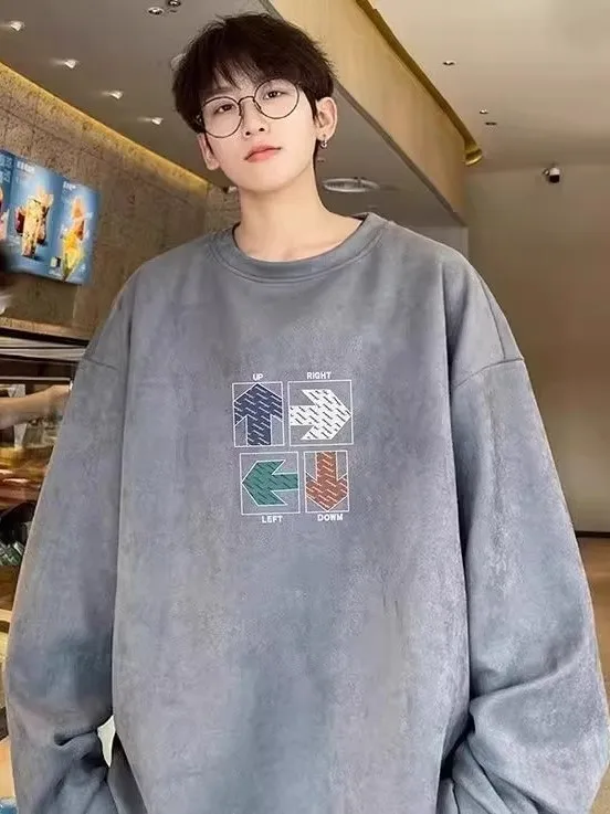 

Мужская водонепроницаемая дышащая антибактериальная толстовка большого размера с начесом, в американском стиле, от известного бренда