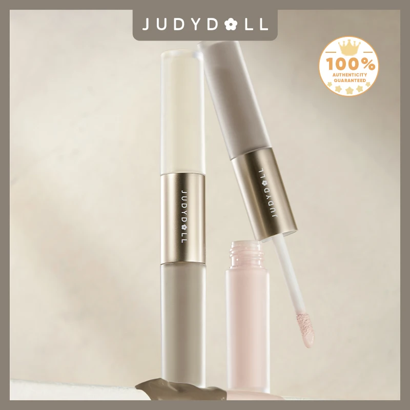 

Judydoll Dual-Ended Highlighter & Contour Liquid, Sculpt & Define, Illuminate, Buildable Coverage, Long-Lasting, Easy to Apply,