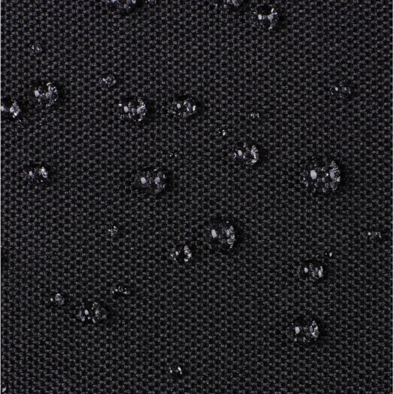 3/5/10yard Outdoor waterproof fabric black 9 * 6 waterproof pu 600D oxford cloth, For luggage and bags and outdoor backpacks