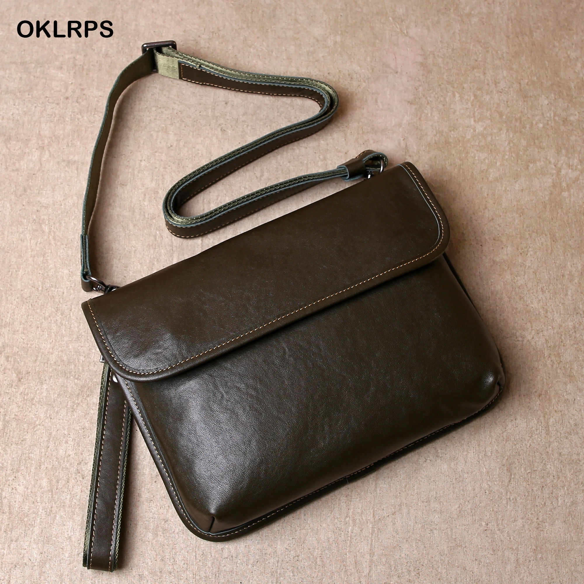 

Lmported High-end Cowhide Single-Shoulder Bag, Youthful And Fashionable Crossbody Bag, Genuine Leather Clutch Bag, Underarm Bag