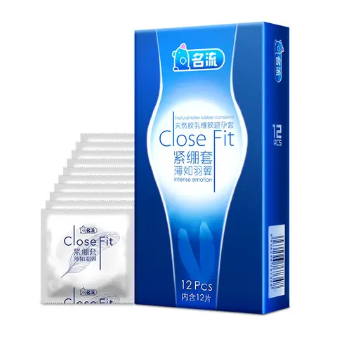 Condón ultrafino y ajustado de 45mm para hombres, condones de ácido hialurónico, lubricación Soluble en agua, funda para pene, Juguetes sexuales para adultos 18