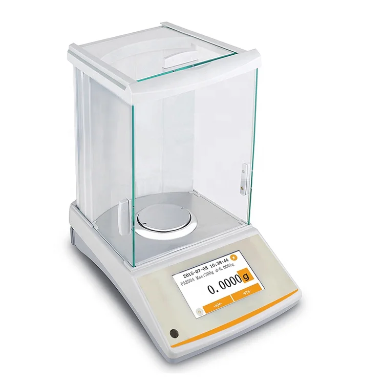 FA2204 analytical balance lab balance with touch screen display