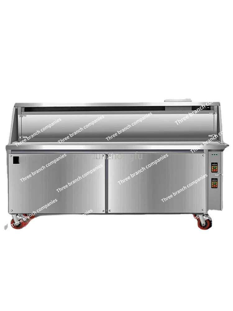 

Smokeless Barbecue Oven Commercial Environmental Protection Stall 1.8/2.0 M Flat Suction Barbecue Grill Purifier Barbecue Car