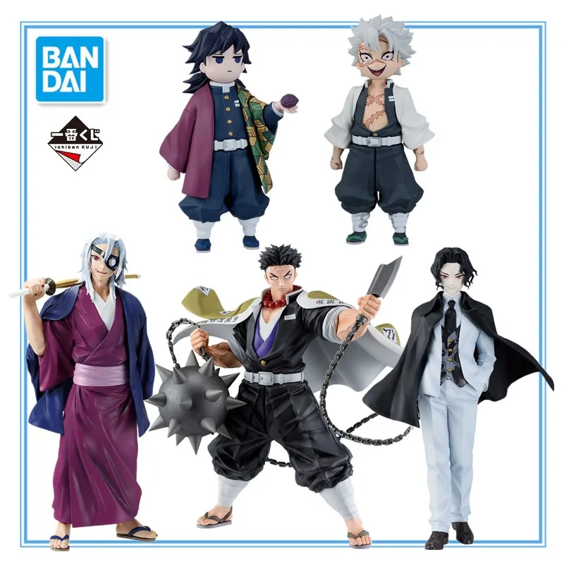 

In Stock Original BANDAI Ichiban Demon Slayer Himejima Gyomei Kibutsuji Muzan Uzui Tengen Tomioka Giyuu Anime Character Toy Gift